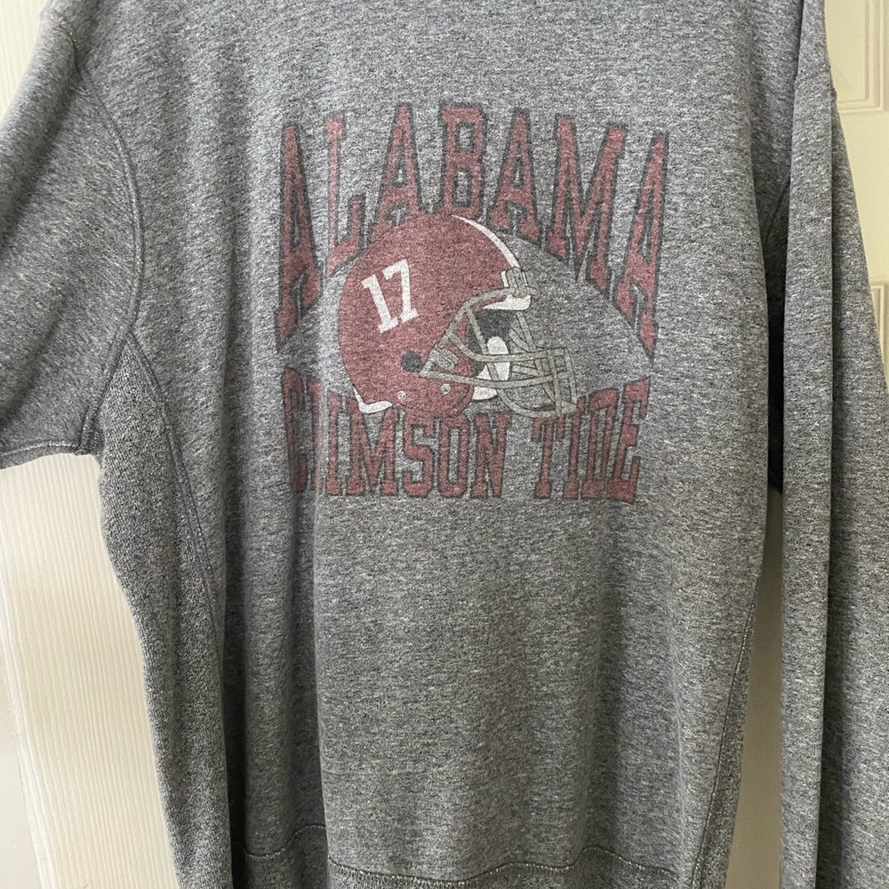 Tailgate Gray Alabama Crimson Tide Sweatshirt